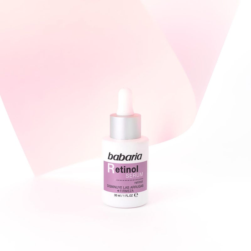 Babaria Retinol Face Serum, 1 oz - Facial Moisturizer for Skin Care - Anti Aging Serum to Reduce Appearance of Wrinkles - Improves Firmness and Elasticity - Light, Fast-Absorbing, Vegan Formula - Image 4